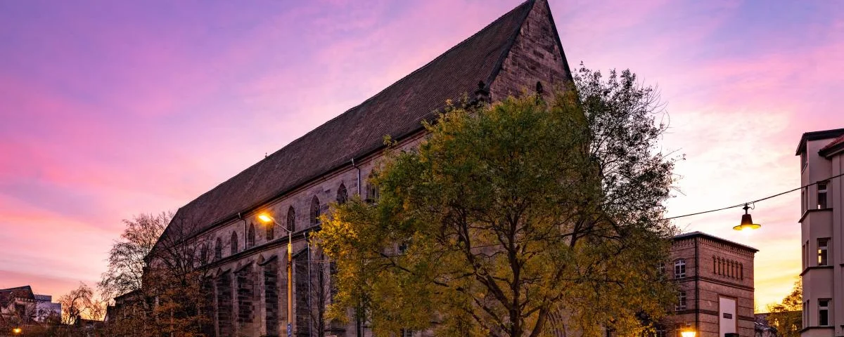 Die Predigerkirche am Abend.