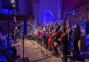 Gospelkonzert mit Popkantor Christian König in der Thomaskirche.