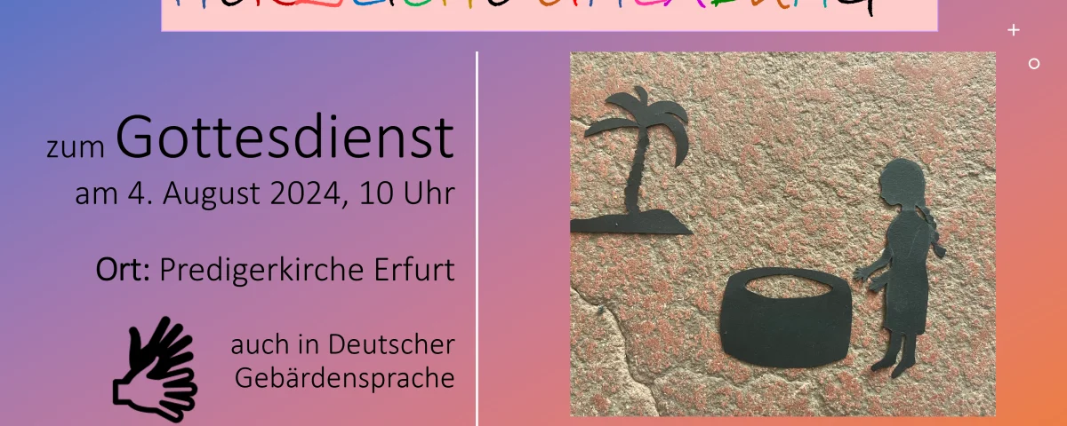 Gottesdienst am 4.8.24